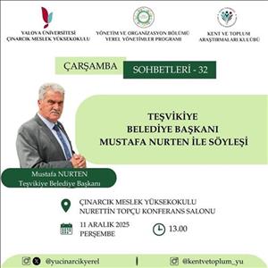 Teşvikiye Belediye Başkanı Mustafa Nurten İle Söyleşi